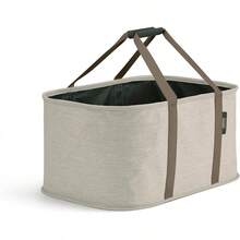 Local Devery-YOUBEI-Joseph Joseph Hold- Max Collapsible 55L/14.5 Gon Washing Laundry Basket Bag, Durable Fabric, Moisture Resistant, Grey - 本色 - 查看 4