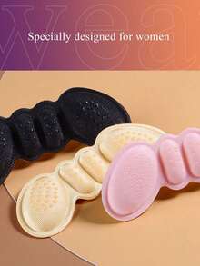 وسادات تبطين الكعب للأحذية الفضفاضة - تمنع انزلاق الكعب والاحتكاك - تحسن من مطابقة وراحة الحذاء - وسادات كعب مانعة للانزلاق للكعب العالي للنساء - تمنع الاحتكاك - حل لراحة القدم - تخفيف آلام الكعب - وسادات للأحذية للرجال والنساء - وسادات كعب مريحة