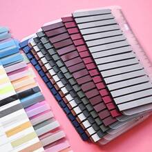 320 buc/pachet, 10 modele, etichete autocolante ultrafine, potrivite pentru corectarea manualelor, indexare, etichetare fișiere, fabricate din plastic PET, rechizite de birou