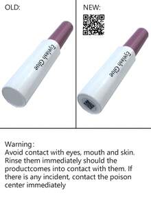 2 Packs Of Eyelash Glue, False Eyelash Extension Glue, Super Strong Hold, Long-Lasting 72 Hours, Professional Eyelash Glue Adhesive, Best White Strip Eyelash Glue, Eyelash Cluster Extension Glue, Latex-Free, Suitable For Sensitive Eyes, Home DIY Eyelashes (2 Pieces, 6ml+6ml Black+White Transparent)Lash Glue,Eyelash Glue