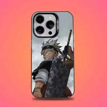 -Black Clover Asta Phone 16,15,14,13,12,11,,Pro,E,SE4,XS,Black Candy Matte Cover.Accessories. - Z1 - View 8