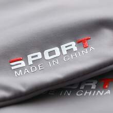 Juego de 1 par, mangas deportivas unisex con guantes de medio dedo, con palma antideslizante, transpirables y de secado rápido, protección solar, adecuados para ciclismo y running - tela de seda que absorbe la humedad y sensación de frescor, equipo para actividades al aire libre, running, ropa deportiva a la moda, puños antideslizantes - ES - Ver 5