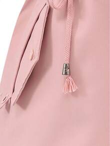 1pc Women's Casual Outdoor Hooded Padded Coat, Zipper Closure, Solid Color, Thermal Lined, Multiple Pockets, Cinched Waist,Winter