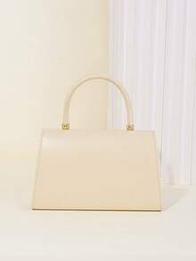 简约链条单肩斜挎包 小方包 时尚百搭手提包 小包 尽显女性气质，女士手提包 晚宴包 礼服手拿包 派对女孩手拿包 女士手拿包，适合派对、婚礼、舞会、晚宴/宴会等场合 - 杏色 - 查看 3