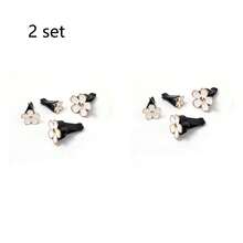 4 sztuki/1 zestaw stokrotek, klips do kratki wentylacyjnej, klips do wylotu klimatyzacji samochodowej, akcesoria dekoracyjne do wnętrza samochodu dla kobiet. Produkt wykonany ręcznie.