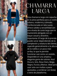 Sudadera afelpada tipo hoodie con capucha para mujer, clásica y casual. Diseño largo. Tela de poliéster y elastano, apta para temporadas de otoño e invierno. Ajuste holgado con cierre de cremallera. Manga larga, bolsillos tipo canguro. Interior afelpado, cálido, suave y muy cómodo. - Rosa vieja - Ver 4