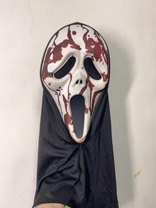 1件镶钻情侣面具，嘉年华/万圣节服装面具，趣味乳胶派对面具，节日道具 - 彩色 - 查看 16