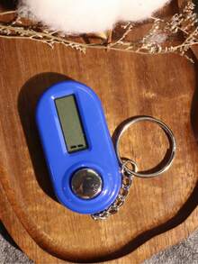 1pc/5pcs/10pcs New Key Chain Counter, Ramadan, Christmas, Halloween, Holiday, Key Chain Electronic Manual Button Counter, Compact Mini Portable Ring Counter - Multicolor - View 4