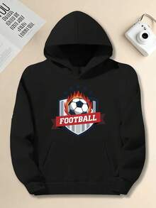 Sudadera con capucha de sentimiento de fútbol de Cabo Verde para hombres - Sudadera con capucha de patrón de balón de fútbol y escudo, ajuste holgado, adecuada para entusiastas del deporte, ropa casual - JPH-9, mercancía para fans, diseño deportivo, costura de alta calidad, ropa para fans, apoyo al fútbol, TALLA, ala de pato, fitness, compra en el Mediterráneo, sudadera de Ushuaia, Ushuaia, disfraz de pirata/disfraz de pirata masculino, disfraz de Halloween y alto, sudadera de Halloween para hombres sobrenatural - Negro - Ver 1