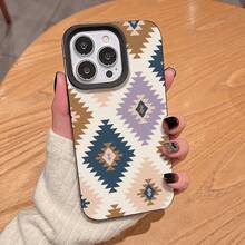 Teléfono a prueba de golpes con orificios grandes de alta calidad, modelos adecuados 17, 16, 15, 14, 13, 12, 11 Plus Pro, negro clásico/morado/gris/blanco, funda protectora suave, Halloween y Acción de Gracias. QY15, Festivo, Antigolpes - Blanco - Ver 4