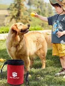 Nylon Pet Outdoor Training Treat Bag - Suitable For Walking, Training And Interactive Games, Can Be Used For Walks, Park Play And Interactive Feeding - Multicolor - View 8