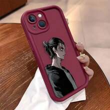 A-Attack On T-Titan Eren Phone Case Compatible With MOTO G9 G22 G24 G32 G34 G35 G52 G53 G54 G60 G75 G84 G85 E22 E32 E40 EDGE 40 50 60E Case, Cover Compatible With  17 Pro Case,  17 Pro Max Case,  17 Case,  16 Pro Case - TYJTBLA01 - Ver 4