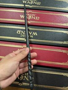 1pc Magic Wand,Many Kind Of Magic Wands Christmas Decoration Halloween Decoration ,Cosplay Magic Wands Metal/Iron Core Magic Toy Wand Gift, Wizard Wand Stage Show Wand Movie Simulation Stick Gift, The Perfect Gift For Halloween