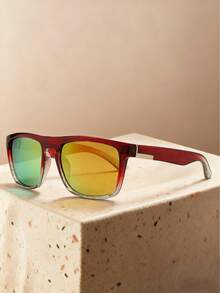 WSZ Fashion Square Neutral Glasses With Multiple Color Options Are Classic Accessories For Driving Fishing Shopping Traveling Outdoor Sport And Daily Wear - F755-5 - View 6