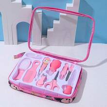 Set de cuidado de uñas para bebé - Juego de cucharilla para oídos y cortaúñas - Moldeador de uñas y cepillo de cuidado para niños - Multicolor - Ver 5