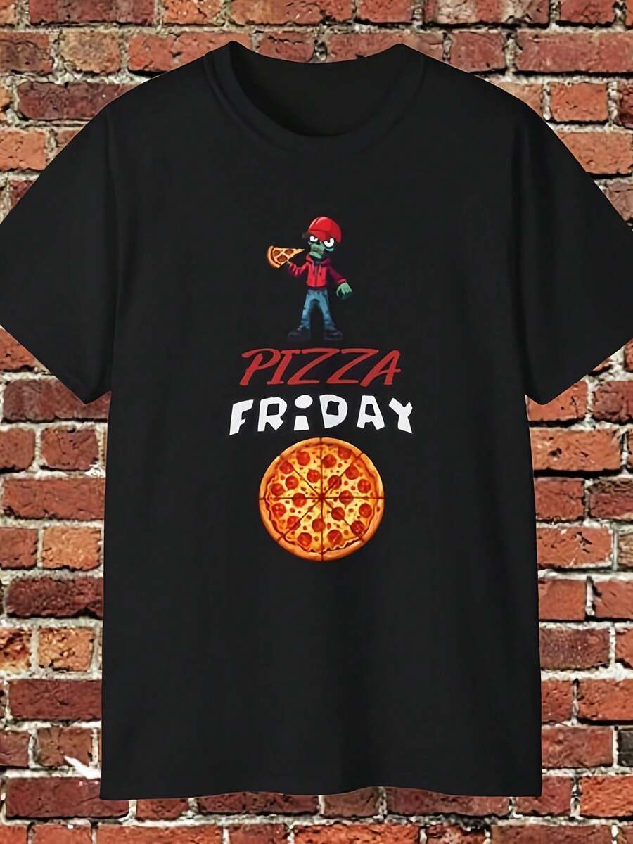 Camiseta de Pizza del Viernes - Estilo10 - Ver 1