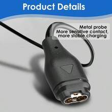 Cargador para 8 E 7X 7s 6 6s 6X Pro Plus 5 5S 5X 5S Plus, Forerunner 165965955945935265255245, Vivoactive 3 4, epix Gen 2, venu 33ssq2, 1M - inicial - Ver 4