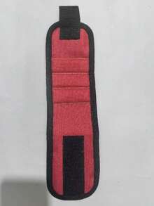 1PC Magnetic Bracelet With Strong Magnet To Hold Screws, Nails, Drill Bits, Small Tools, Etc. - Unique Gift For Men And Women. - Black - View 6