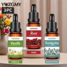 3pcs Floral & Herbal Fragrance Essential Oil Set, 30ml/Bottle, Diffuser, Candle, Aroma Stone, Humidifier, Birthday/Holiday/Party Gift, Home Fragrance Oil Refill