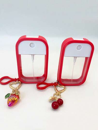 1pc 50ml Apple Card Mist Spray Bottle, Portable Hydrating Mist For On-The-Go