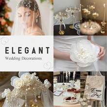 2300 piezas de perlas artificiales flotantes sin agujeros, para rellenar jarrones, decoración de jarrones, decoración de velas flotantes, centro de mesa del hogar, adecuado para bodas DIY, cumpleaños, fiestas temáticas, Halloween, decoración navideña, tamaños mixtos de 10 mm, 16 mm, 20 mm (incluidas las perlas de agua)