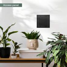 Vent Systems 6'' X 8'' Inch Access Panel - Easy Access Doors - ABS Plastic - Access Panel For Drywall, Wall And Ceiling Electrical And Plumbing Service Door Cover White - 1 - 查看 7