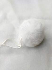 Sensual Bunny Tail, Cute Cosplay Costume Accessories, Gothic Lolita Bunny Tail Plush Ball Decoration, Holiday Party Costume Props, Easter Outfits, Valentine's Day Atmosphere Props, Halloween Accessories, Perfect Holiday Gift