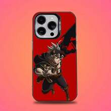 -Black Clover Asta Phone 16,15,14,13,12,11,,Pro,E,SE4,XS,Black Candy Matte Cover.Accessories. - Z1 - View 9