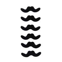 1 Set Self-Adhesive Black Beard, Natural Hair In Various Shapes, Suitable For Halloween, Christmas, Thanksgiving, Weddings, Masquerade Parties, Costume Parties, Beard Themed Parties - Multicolor - View 15