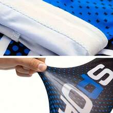 Juego de 3 piezas: 1 par de mangas refrescantes de verano y 1 protector solar para la cara, mangas para conducir al aire libre, pesca y ciclismo, Protección para Ciclismo,Ropa de Protección Solar,Cubierta Ligera,Mangas Transpirables,Textura Suave,Material que absorbe la humedad,Cubierta de Brazo - Azul - Ver 3