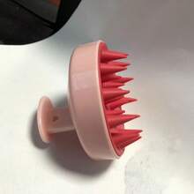 3件套头皮按摩刷，舒缓头皮压力，促进头发生长，男女通用沐浴刷 - 让洗发更轻松快捷，适合在家打造沙龙级发型 - 白色+粉紅色 - 查看 16