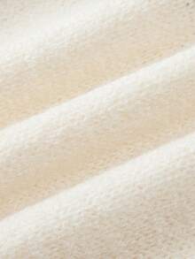 FOR BEAUTY 红色圆领蝴蝶结长袖针织开衫，宽松时尚，优雅别致，前系带设计，百搭实用，适合狂欢节、新年、情人节等场合。 - 深紅 - 查看 10