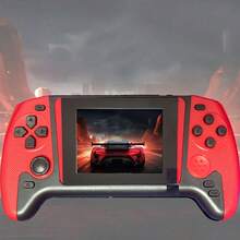 Q21 便携式复古掌上游戏机，内置 500 款游戏，无线控制器，可充电，支持电视连接（经典红蓝/蓝红/白配色） - 彩色 - 查看 15