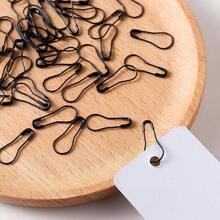 Black Bulb Pins 0.8 Safety Bulb Pin, Gourd Safety Pin Metal Calabash Clothing Pins Knitting And Project Project, Home Accessories 200pcs - Đen + 200 - Xem 6