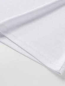 Áo thun nam dài tay cổ tròn, chất liệu mỏng nhẹ, thích hợp mặc thường ngày hoặc thể thao, màu trắng, thích hợp cho mùa xuân. - trắng - Xem 11