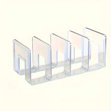 Transparent Plastic Shoe Rack - No Assembly Required Space-Saving Multi-Tier Floor Standing Shoe Cabinet, Durable Clear Storage Shelves, Suitable For Entryway, Closet, Home Organization, Layered Storage System, Easy To View, Practical Shelving - Multicolor - View 5