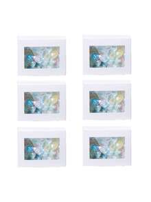 12/6pcs Soap Boxes For Homemade Packaging, Kraft Paper Snack Boxes With Window Display, For Candy, Bread, Soap Making, 3.7 X 2.6 X 1.4 Inches (White) - White - View 11
