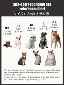 PETSIN Pet Clothes Puppy Clothes Puppy Sweater Clothes For Kittens - Soft Warm Palace Style Pet Dress With Bowknot, Loungewear For Small Medium Dogs Cats - Multicolor - View 4