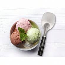 HIC Kitchen Classic Ice Cream Parlor Spade Stainless Steel Wide Flat Blade For Ice Cream Cakes Gelato Sorbet Frozen Yogurt - Single - View 4