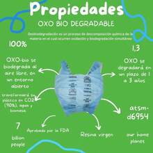 Compost, Lawn And Leaf Bags - 140 Pack Azul + 40x52cm - View 3