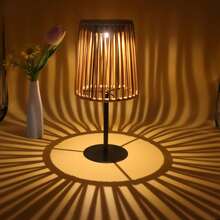 1PC Solar Bamboo Lantern,Solar Lantern Outdoor Waterproof Solar Light Forutdoor Hanging Solar Light Outdoor Solar Light Decoration Forarden,Yard,Patio,Porch,Trees,Lawn,Path,Retro And Exquisite,Metal,European-Style Wrought-Iron Decorative Hanging Ornaments.They Are In A Baroque Style And Serve As Decorative Hanging Pieces,Wall Decor,Room Decor,Home Decor,Fall Decor