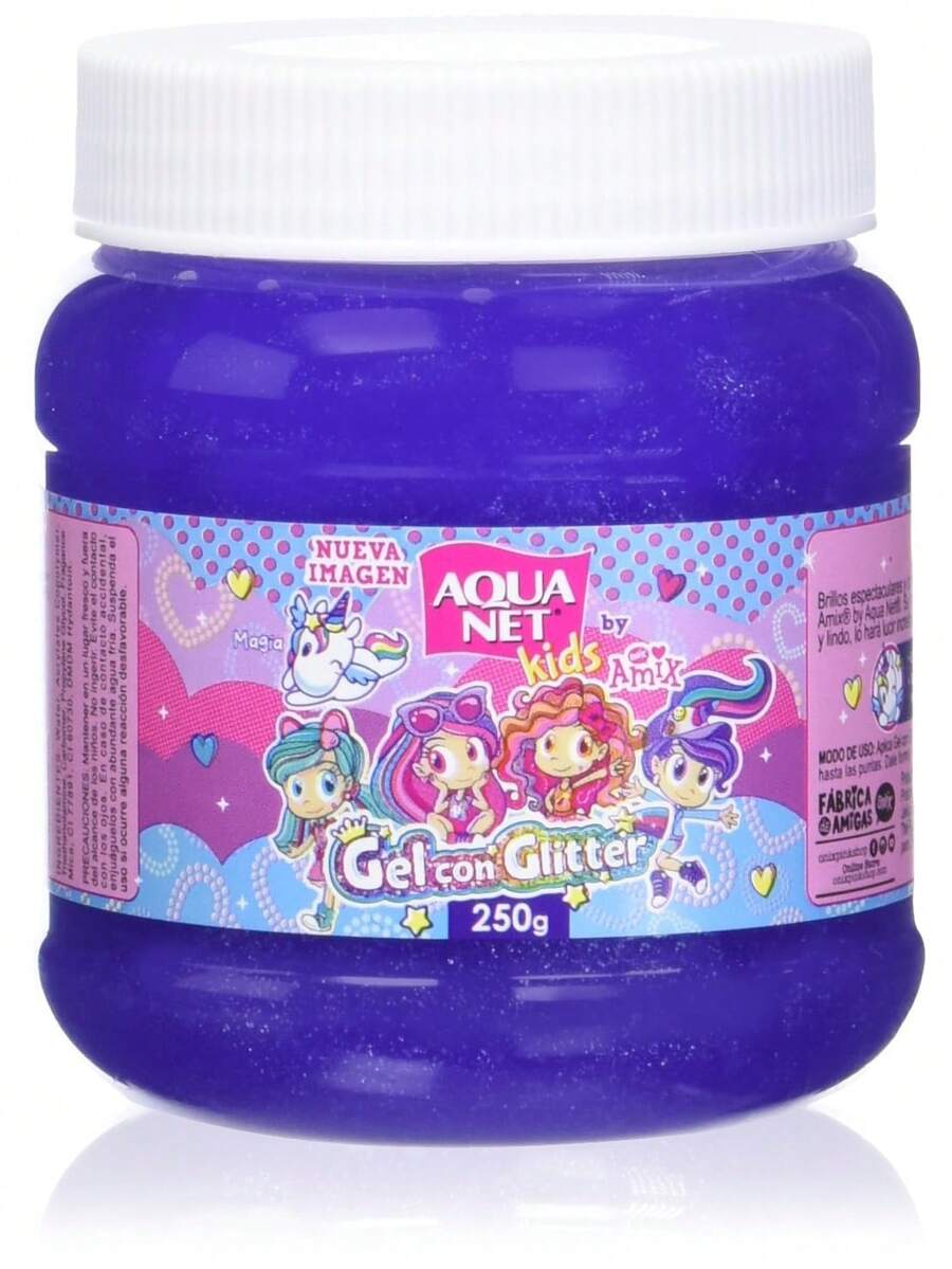 Gel para Cabello Net Amix de 250g - Brillo para Todos Tipos de Cabello, Origen México - Multicolor - Ver 1