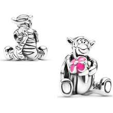 Jewelry Movie Heros Character Charms Women Bracelets And In 925 Sterling Silver,Mother's Day Birthday - 玫瑰金璀璨心形浮石吊墜 - 查看 8