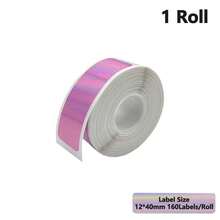 P15 P21 P12 Label Multicolor Tape 12Mm X 40Mm/1.5X3.0 Cm/ Paper Material Phomemo D30 Thermal Label Maker Compatible With Adhesive Labels/Professional Labels For Office, School, Hospital, Halloween, Christmas - Multicolor - View 21