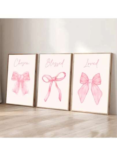 3 st/set minimalistisk växtblomma canvasposter väggdekoration, retro blomsterkonst, modern akvarell bohemisk bukettkonsttryck vardagsrum, sovrum, matsal rum heminredning, ramlös