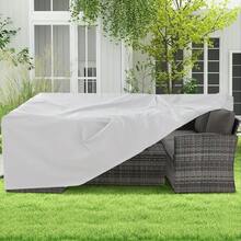 Outdoor Garden Furniture Covers Waterproof, Rainproof, Snowproof Covers Sofa & Chair Covers, Table Covers Dustproof, Outdoor Use Durable Furniture Protective Covers Includes Zippered Storage Bag,Kitchen Decor,Household Items - Black - View 11
