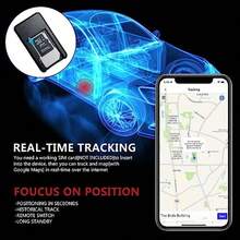 Rastreador GPS para vehículos, dispositivo de rastreo GPS magnético portátil y en tiempo real, con cobertura global completa para localizar automóviles, niños, perros, motocicletas. Sin suscripción requerida - Multicolor - Ver 5