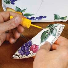 强力胶，带刷头和喷嘴，透明胶，12克/30克。适用于各种项目和维修，用途广泛，快速固化。可用于陶瓷修复，安全可靠。适用于鞋子、塑料、皮革、玻璃、模型、金属、木材、陶瓷、杯子、陶盘等。 - 彩色 - 查看 7