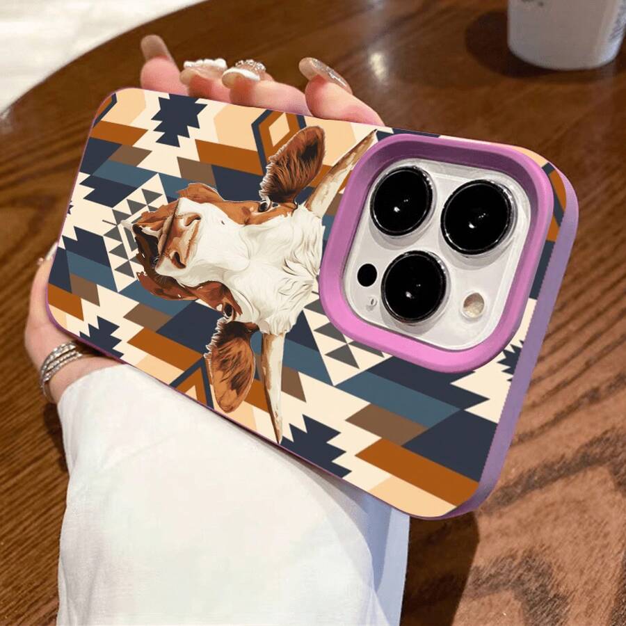 Funda protectora suave de alta calidad con orificios grandes, compatible con los modelos phone 17, 16, 15, 14, 13, 12 y 11 Plus Pro. Disponible en negro clásico, morado, gris y blanco. Ideal para Halloween y Acción de Gracias. - Morado - Ver 1