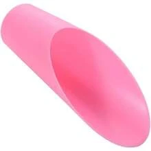 Pink Plastic Garden Soil Scoops Cup Spade Shovel Mini Colorful Soil Scoops Plant Potting Shovels Bucket Shovel Gardening Tools Hand Tools Shovels ZS417 - Pink - View 2